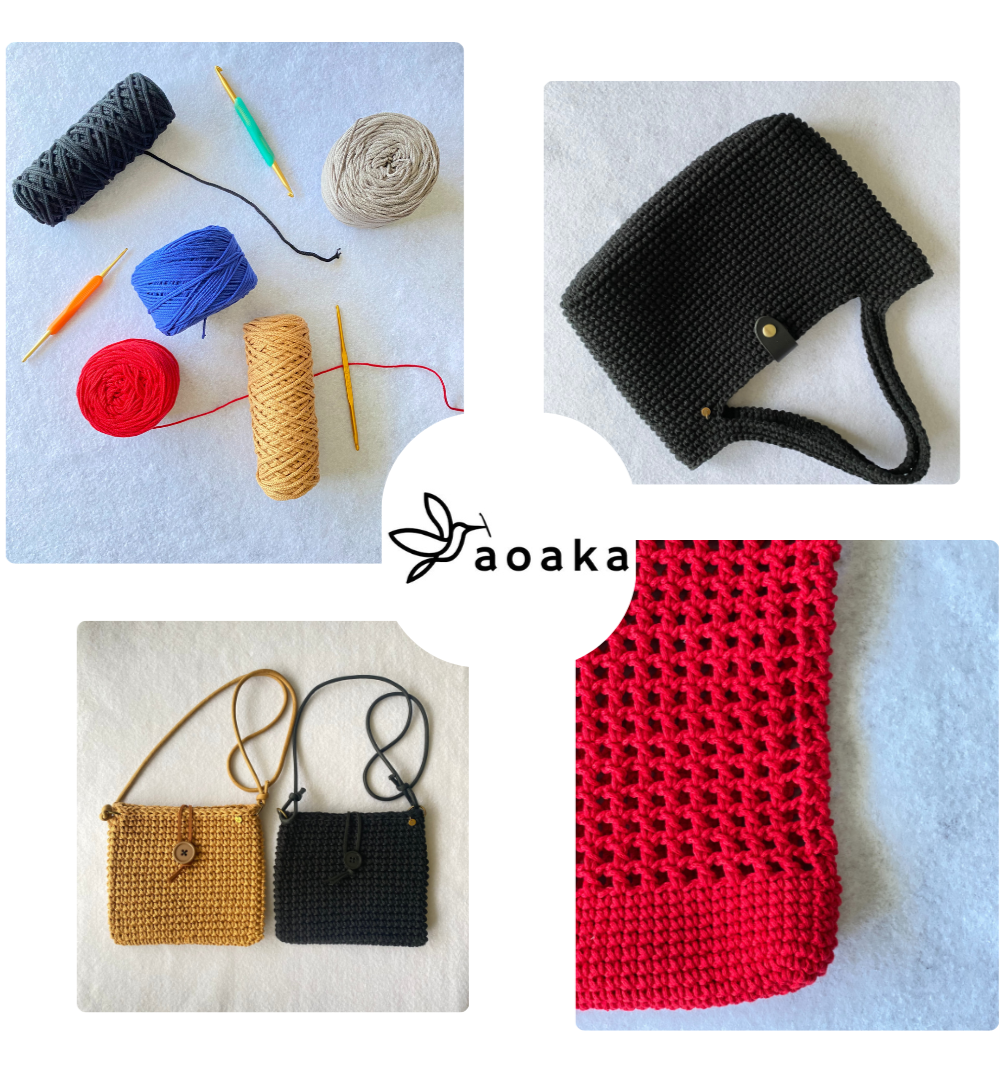 Home | かぎ針編みバッグ専門店 aoaka